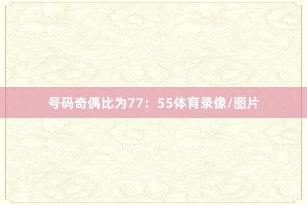号码奇偶比为77：55体育录像/图片