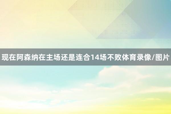 现在阿森纳在主场还是连合14场不败体育录像/图片