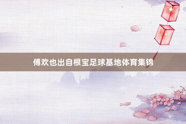 傅欢也出自根宝足球基地体育集锦