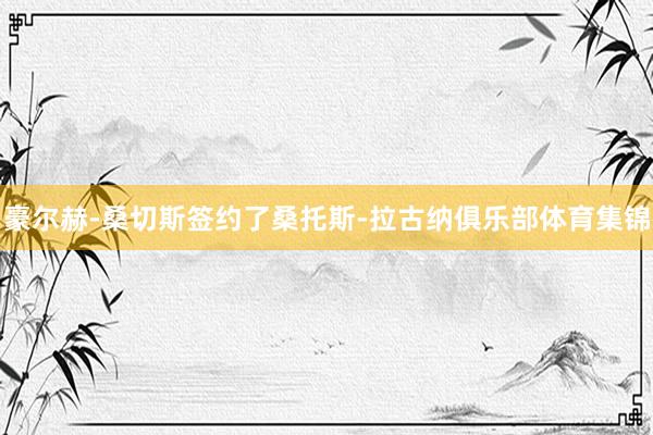 豪尔赫-桑切斯签约了桑托斯-拉古纳俱乐部体育集锦
