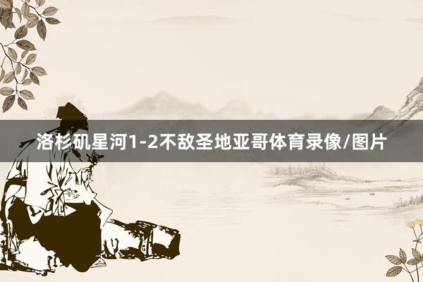洛杉矶星河1-2不敌圣地亚哥体育录像/图片