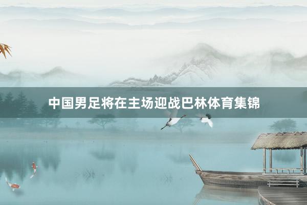 中国男足将在主场迎战巴林体育集锦
