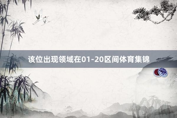 该位出现领域在01-20区间体育集锦