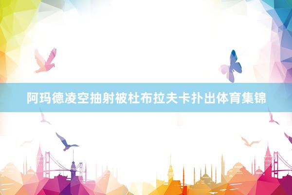 阿玛德凌空抽射被杜布拉夫卡扑出体育集锦