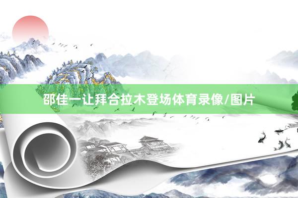 邵佳一让拜合拉木登场体育录像/图片