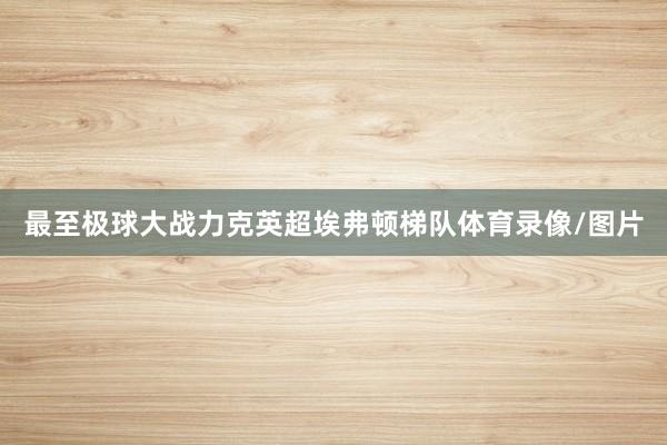 最至极球大战力克英超埃弗顿梯队体育录像/图片